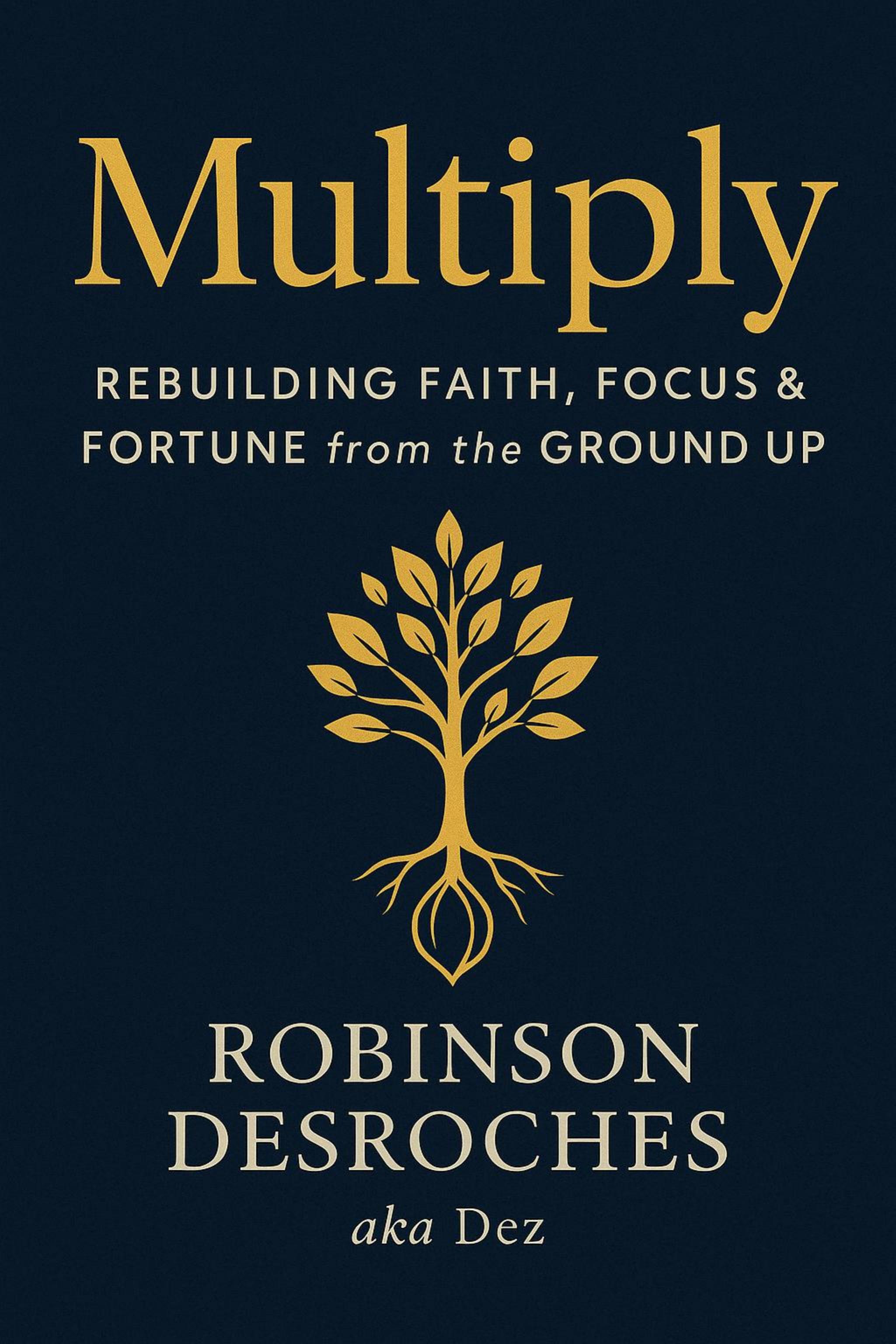 Multiply book cover by Robinson Desroches